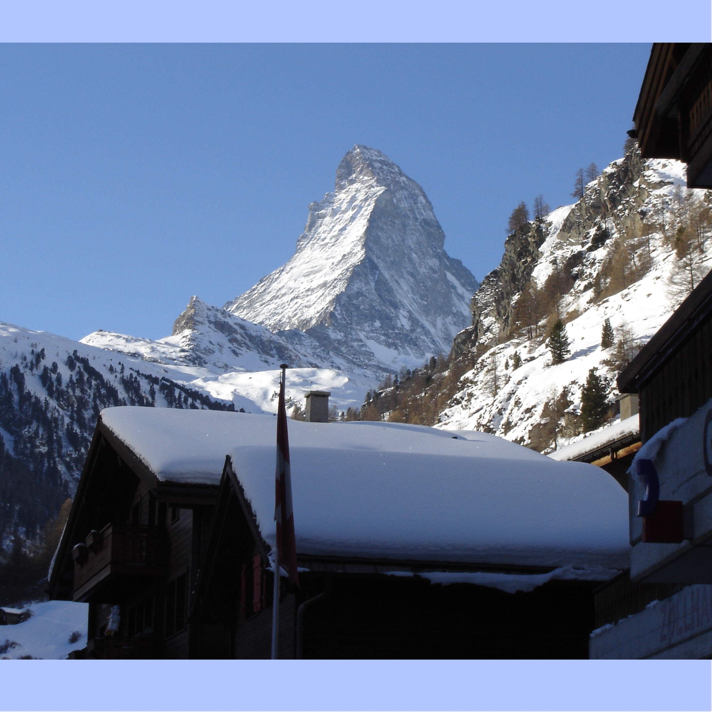il simbolo dei alpi svizzeri